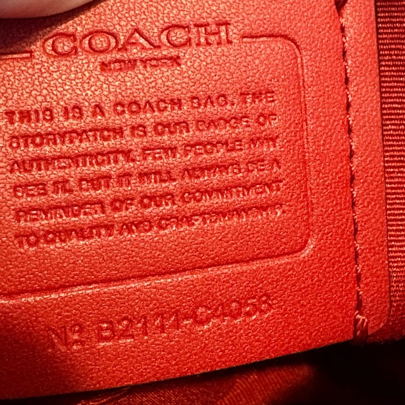 Coach Horse and Carriage Saddle Bag Black Pebbled Leather C4058 - Picture 2 of 16